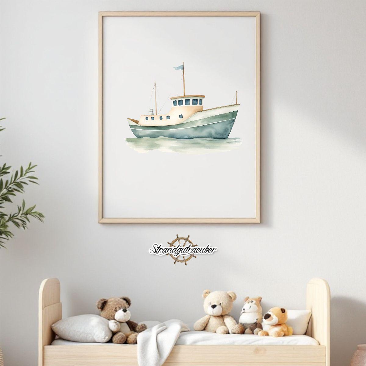 Buegelbild Schiff Buegelbild Schiff